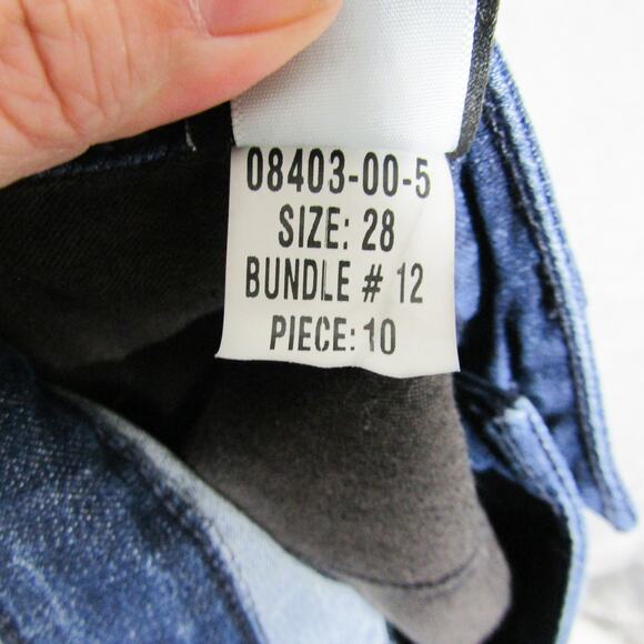 Hudson Jeans Womens 28 Bacara Straight Flood Cuff Stretch Denim PSMO Pockets - Picture 14 of 16